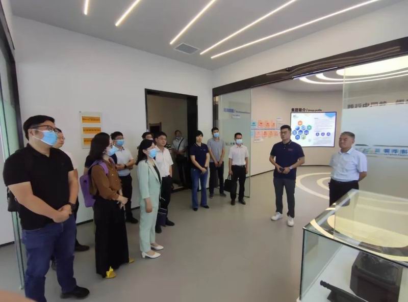 龙门实验室专家一行莅临pg赏金女王模拟器在线试玩科技集团考察交流