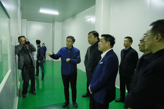 孟津县委书记黄玉国莅临pg赏金女王模拟器在线试玩调研新项目希望情形